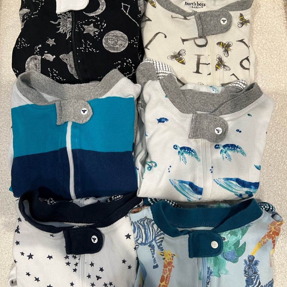 Burt’s Bees Baby PJS Bundle of 6